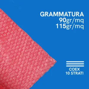 grammatura bobina pluriball antistatico